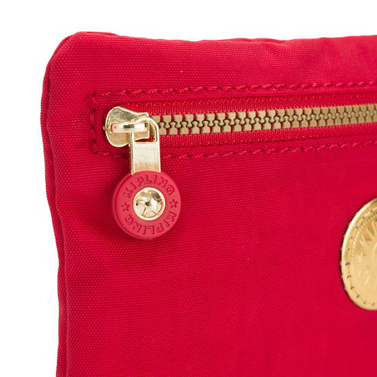 Bolsas Kipling Rum Classici Slim Case Rojos | MX 2169DF